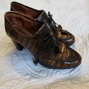 EUC Vintage Pons Quintana block heels Spain 38